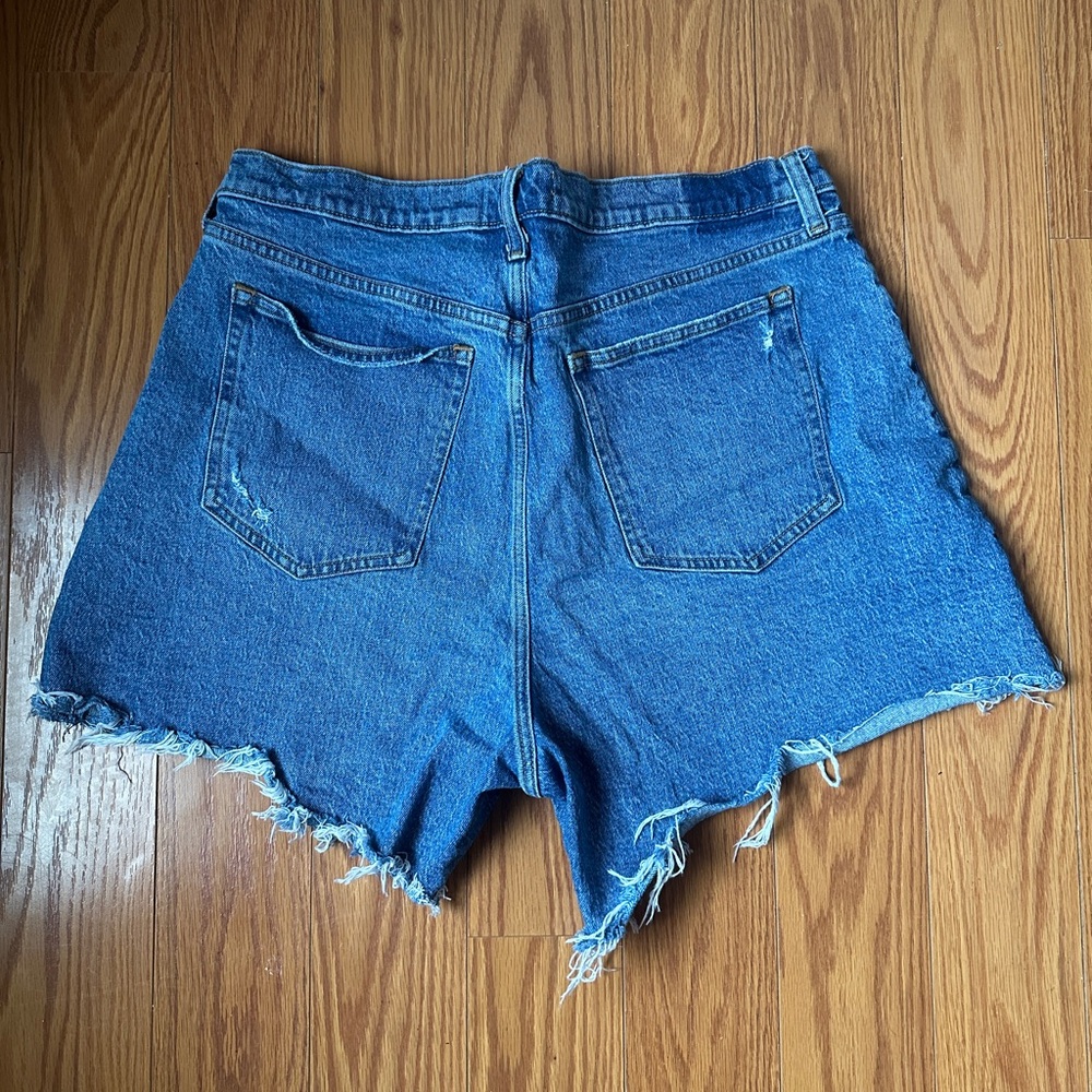 Abercrombie Curve Love Dad Shorts Sz 16 - Picture 3 of 3